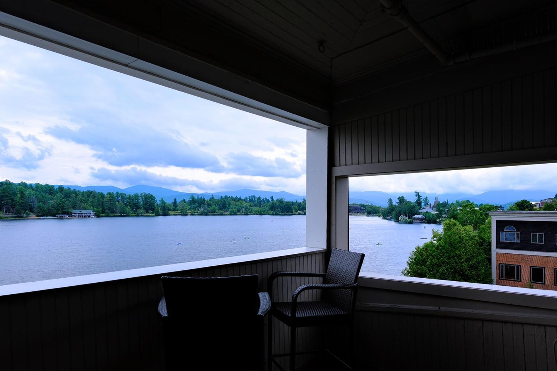 The Haus On Mirror Lake Lake Placid Værelse billede